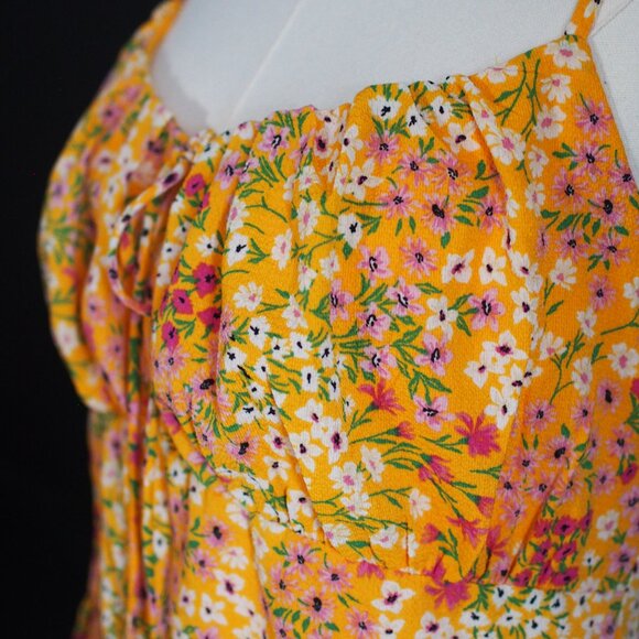 BCBG Paris | NWT Tie Front Midi Sundress - Picture 8 of 9